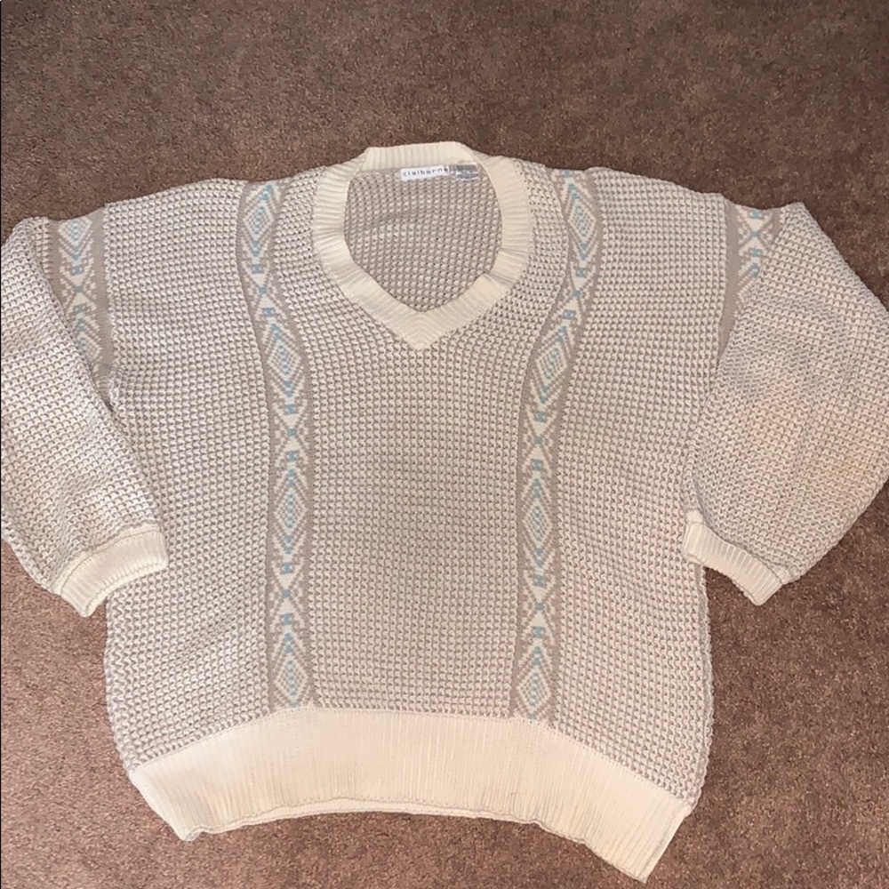 Men’s Liz Claiborne cotton sweater